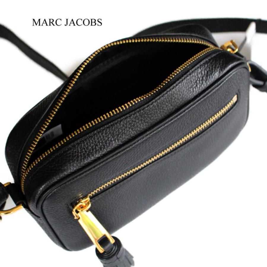 マークジェイコブス バッグ レザー ショルダーバッグ クロスボディバッグ ブラック Marc Jacobs Zoom Leather Crossbody Bag | MARC JACOBS | 04