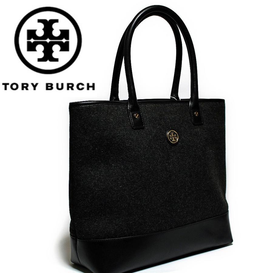 トリーバーチ バッグ トートバッグ ブラック Tory Burch  Flannel Jaden Tote Black | TORY BURCH | 01