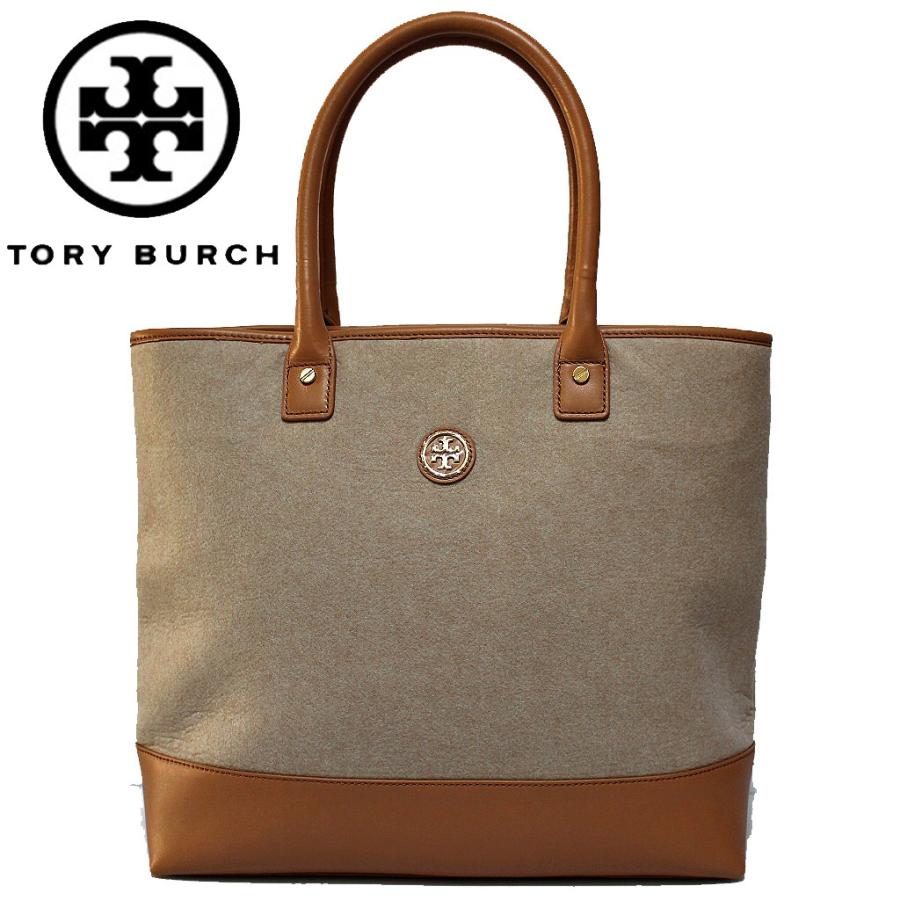 トリーバーチ バッグ トートバッグ オートミール Tory Burch Flannel Jaden Tote | TORY BURCH