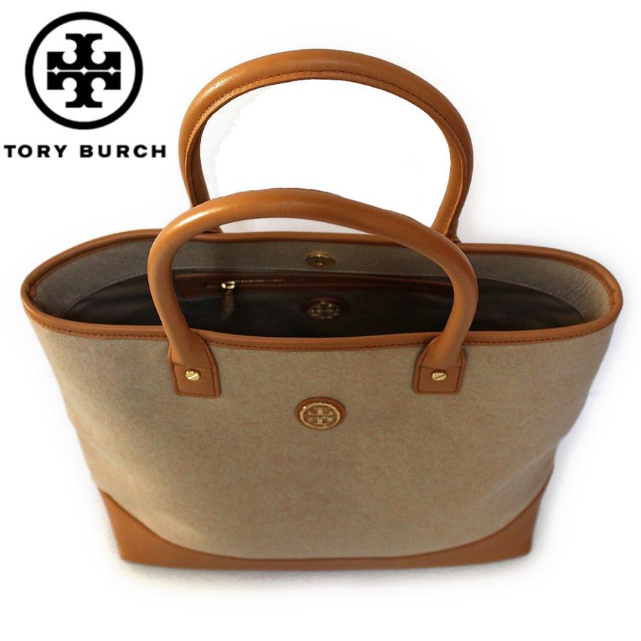 トリーバーチ バッグ トートバッグ オートミール Tory Burch Flannel Jaden Tote | TORY BURCH | 02