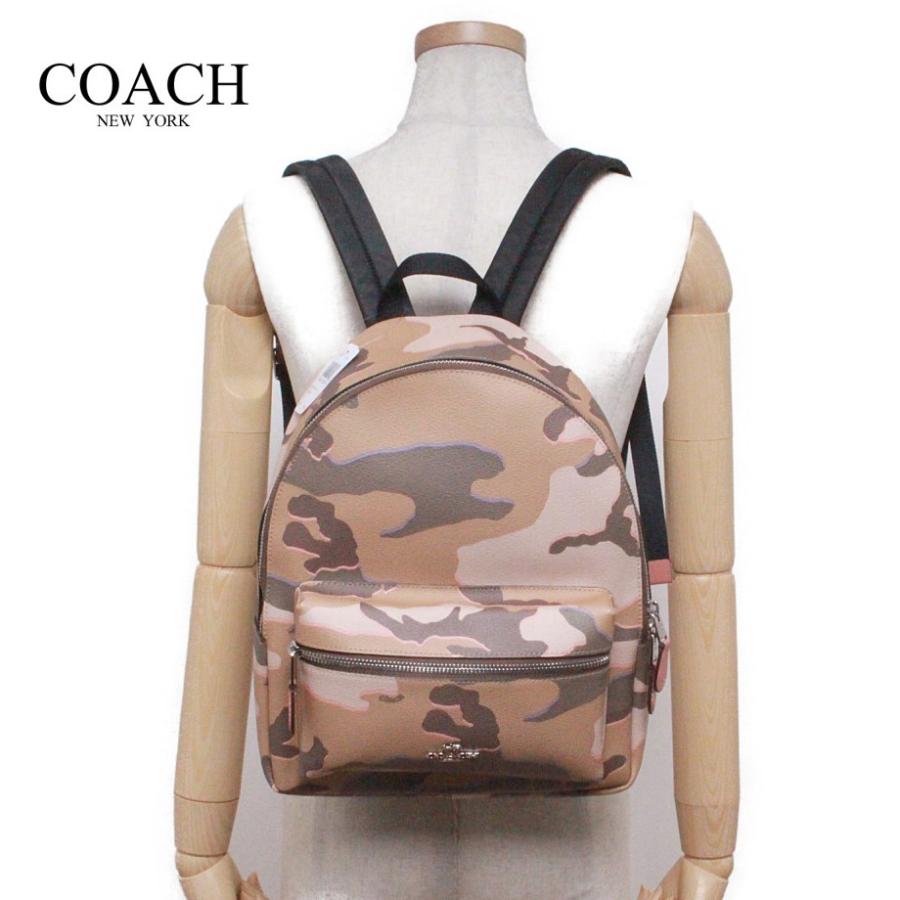 コーチ バッグ リュック サック デイパック バックパック カモフラージュ 迷彩 アウトレット COACH MEDIUM CHARLIE