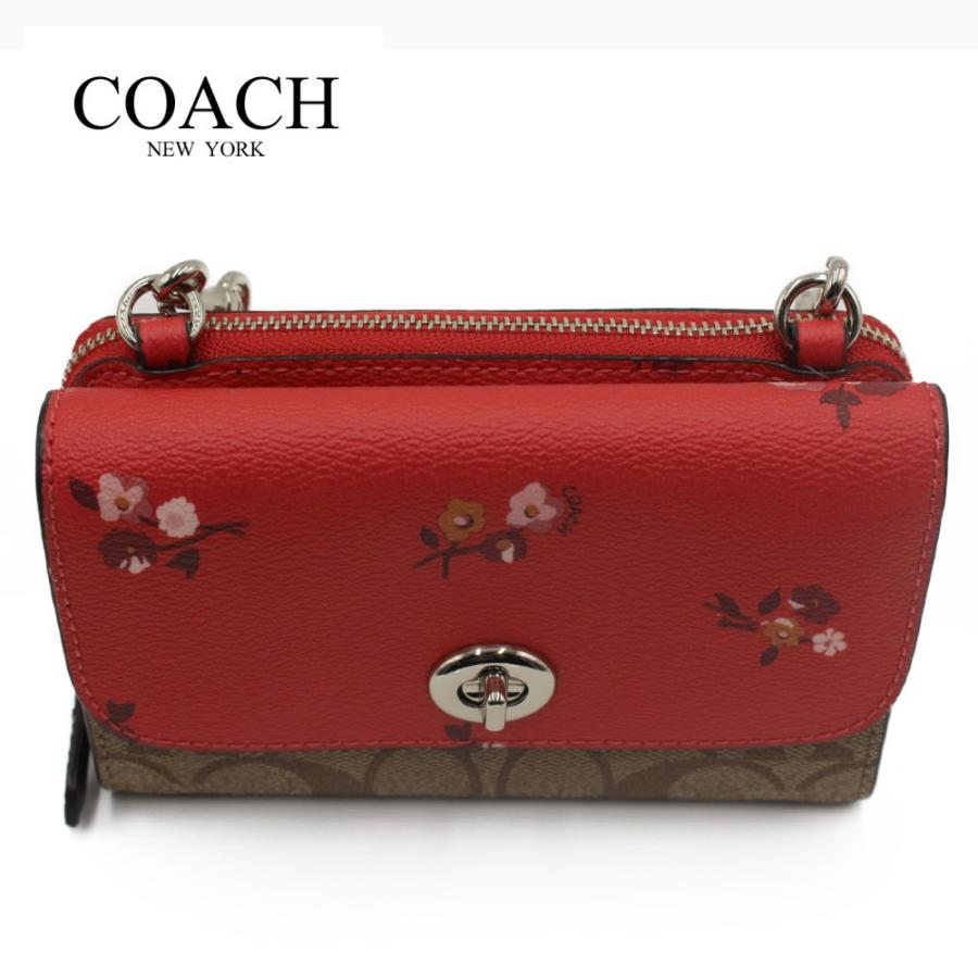 コーチ バッグ ショルダーバッグ フラップ フォン チェーン ミニバッグ シグネチャー クロスボディーCOACH CROSSBODY IN SIGNATURE CANVAS |  | 05