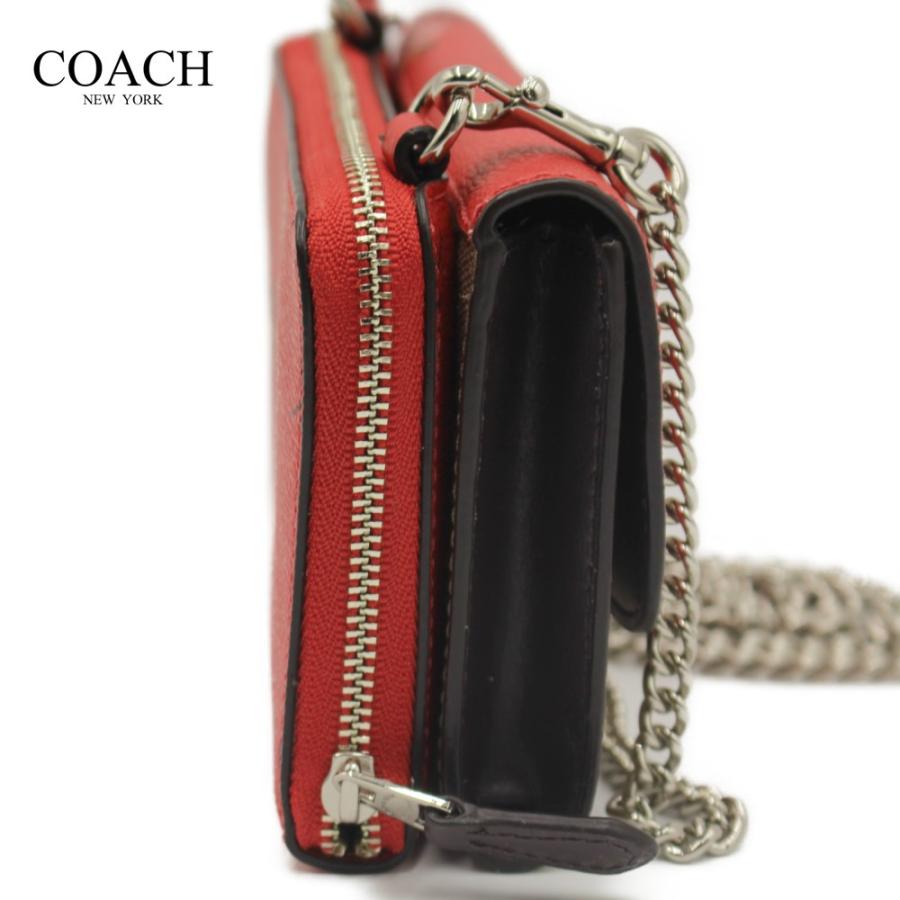 コーチ バッグ ショルダーバッグ フラップ フォン チェーン ミニバッグ シグネチャー クロスボディーCOACH CROSSBODY IN SIGNATURE CANVAS |  | 06