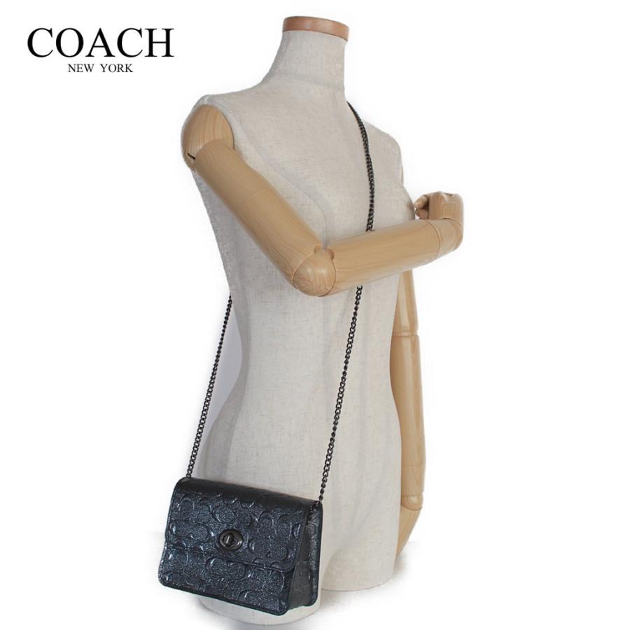 コーチ バッグ ミニショルダーバッグ シグネチャー ブラック アウトレット COACH BOWERY CROSSBODY IN SIGNATURE LEATHER | COACH | 03