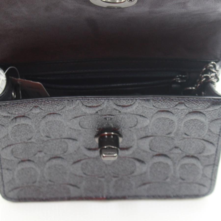 コーチ バッグ ミニショルダーバッグ シグネチャー ブラック アウトレット COACH BOWERY CROSSBODY IN SIGNATURE LEATHER | COACH | 05