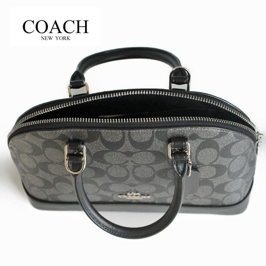 【希少カラー】 コーチ シエラ ドーム型 ミニショルダーバッグ ダークブラウン COACH コーチ ショルダーバッグ アウトレット 斜め掛け クロス