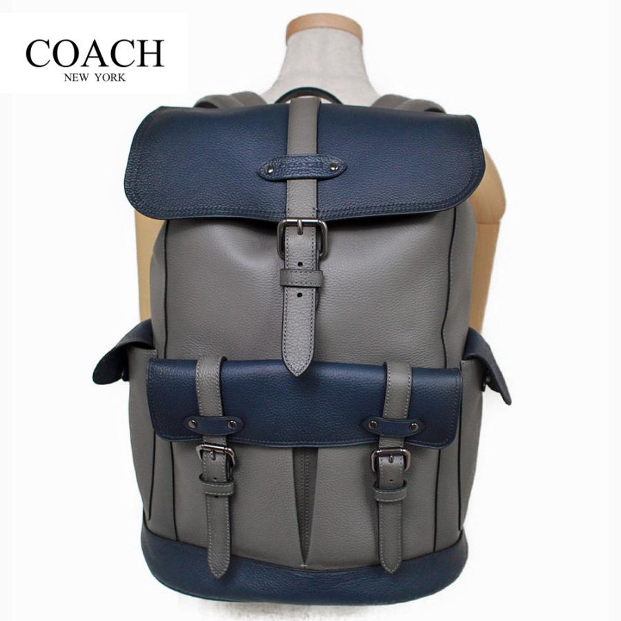 コーチ メンズ バッグ リュック バックパック アウトレット ハドソン レザー COACH HUDSON BACKPACK COLORBLOCK | COACH | 01