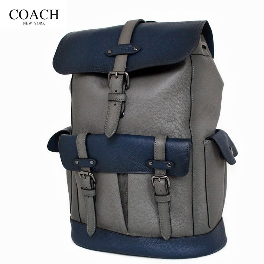 コーチ メンズ バッグ リュック バックパック アウトレット ハドソン レザー COACH HUDSON BACKPACK COLORBLOCK | COACH | 02