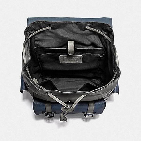 コーチ メンズ バッグ リュック バックパック アウトレット ハドソン レザー COACH HUDSON BACKPACK COLORBLOCK | COACH | 06