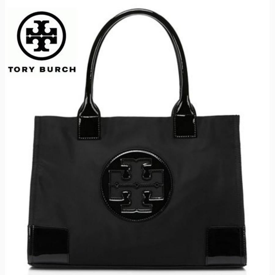 トリーバーチ バッグ トートバッグ ナイロン ミニエラ トート ブラック Tory Burch NYLON MINI ELLA TOTE BLACK | TORY BURCH
