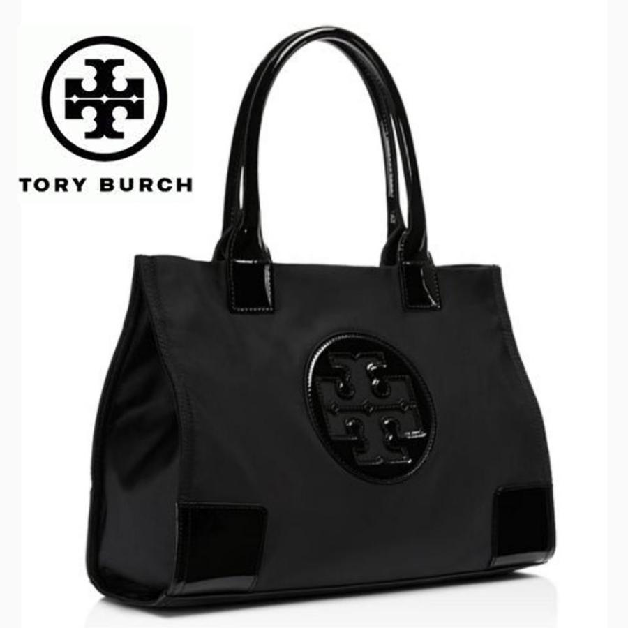 トリーバーチ バッグ トートバッグ ナイロン ミニエラ トート ブラック Tory Burch NYLON MINI ELLA TOTE BLACK | TORY BURCH | 01