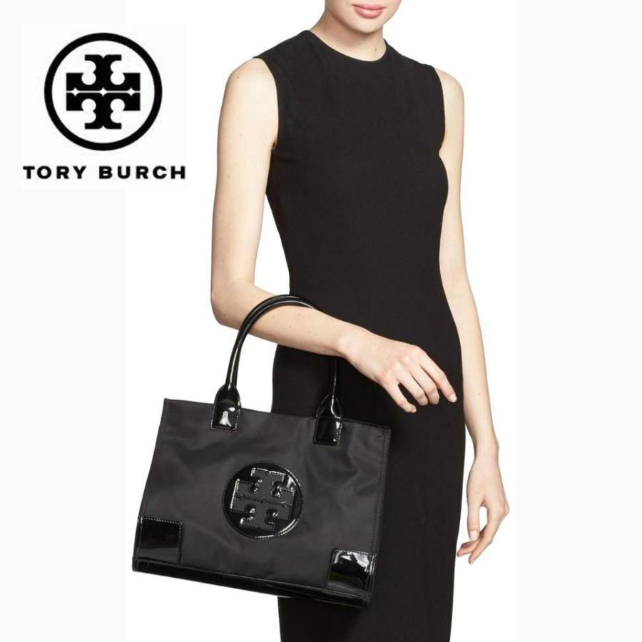トリーバーチ バッグ トートバッグ ナイロン ミニエラ トート ブラック Tory Burch NYLON MINI ELLA TOTE BLACK | TORY BURCH | 02