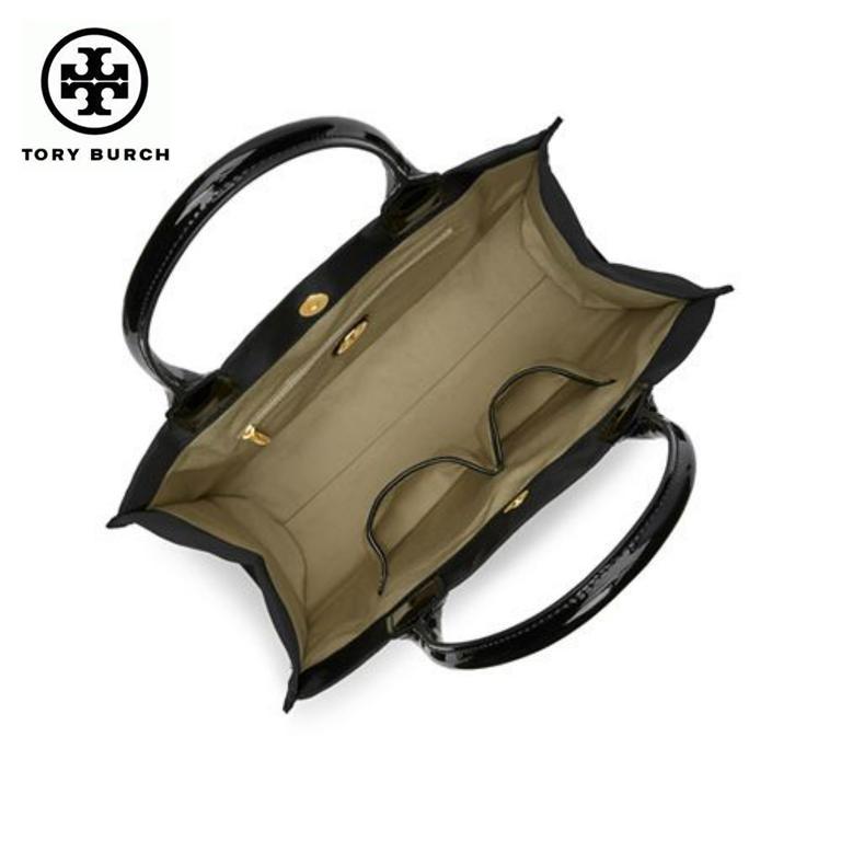 トリーバーチ バッグ トートバッグ ナイロン ミニエラ トート ブラック Tory Burch NYLON MINI ELLA TOTE BLACK | TORY BURCH | 04