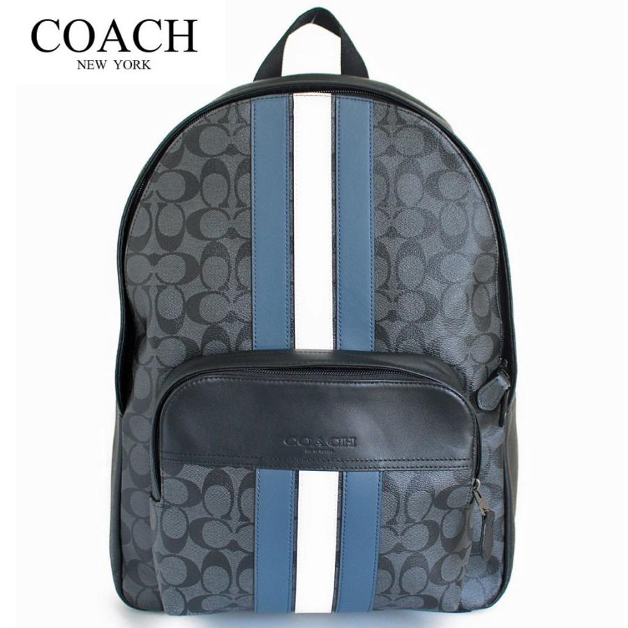 コーチ メンズ バッグ リュック アウトレット バックパック シグネチャーキャンパス COACH BACKPACK IN SIGNATURE