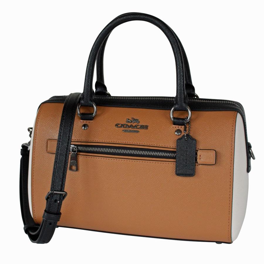 コーチ バッグ ハンドバッグ カラーブロック サッチェル レディース アウトレット COACH ROWAN SATCHEL IN COLORBLOCK | COACH | 02
