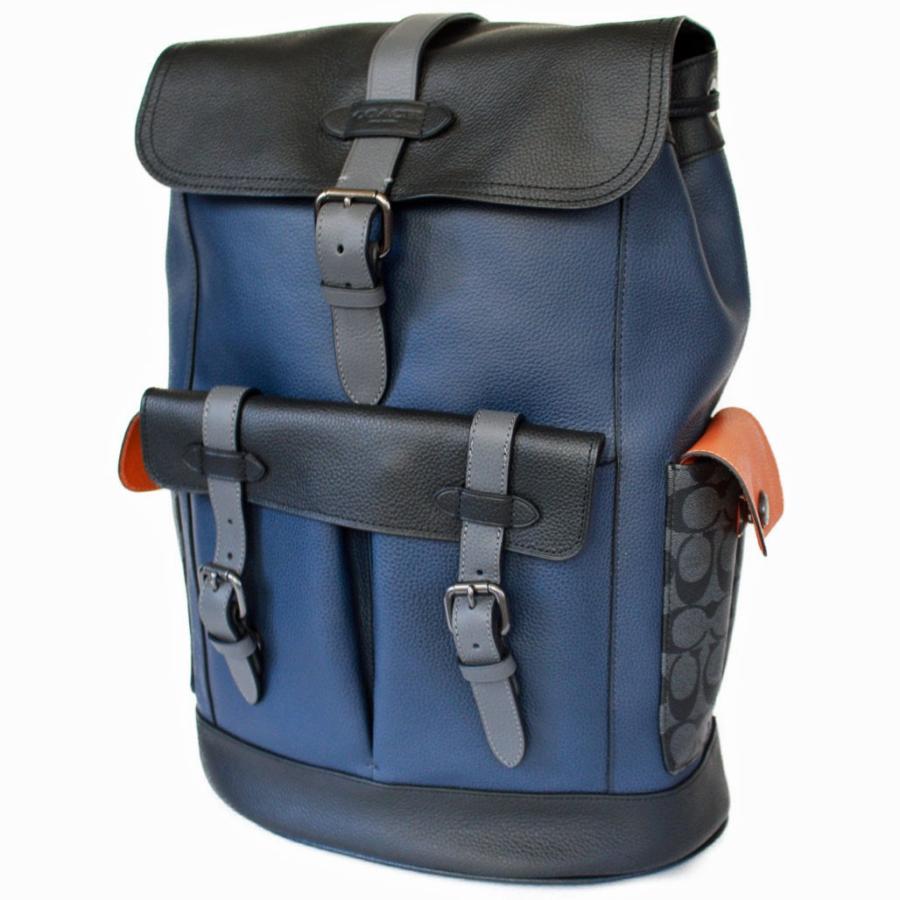 COACH コーチ メンズ バッグ リュック ハドソン レザー バック