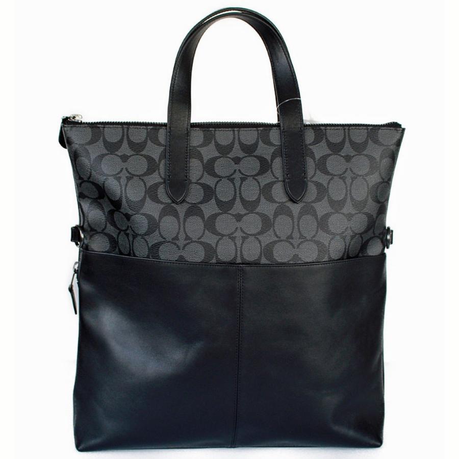 COACH コーチ エンボスレザー トートバッグ グラハム 2WAY ファスナー
