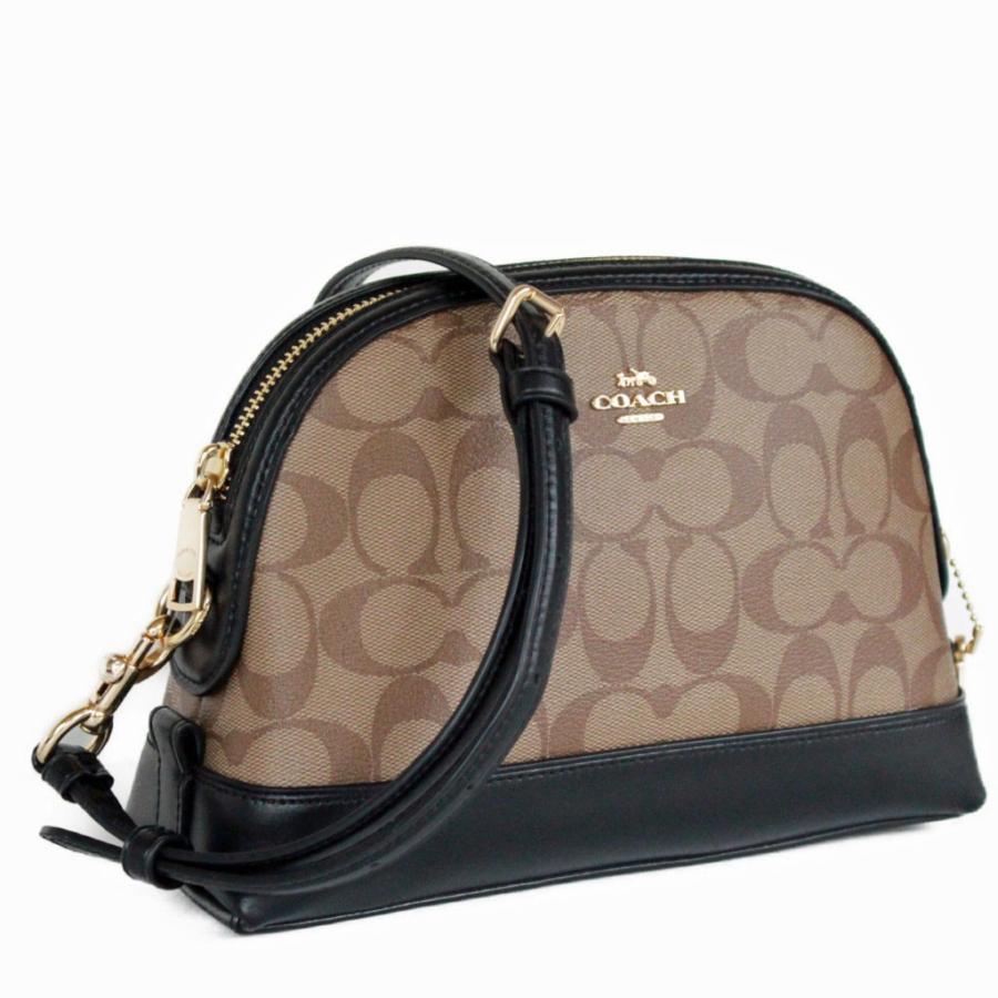 コーチ バッグ ショルダーバッグ ポシェット ミニバッグ シグネチャー アウトレット COACH DOME CROSSBODY IN SIGNATURE CANVAS | COACH | 01