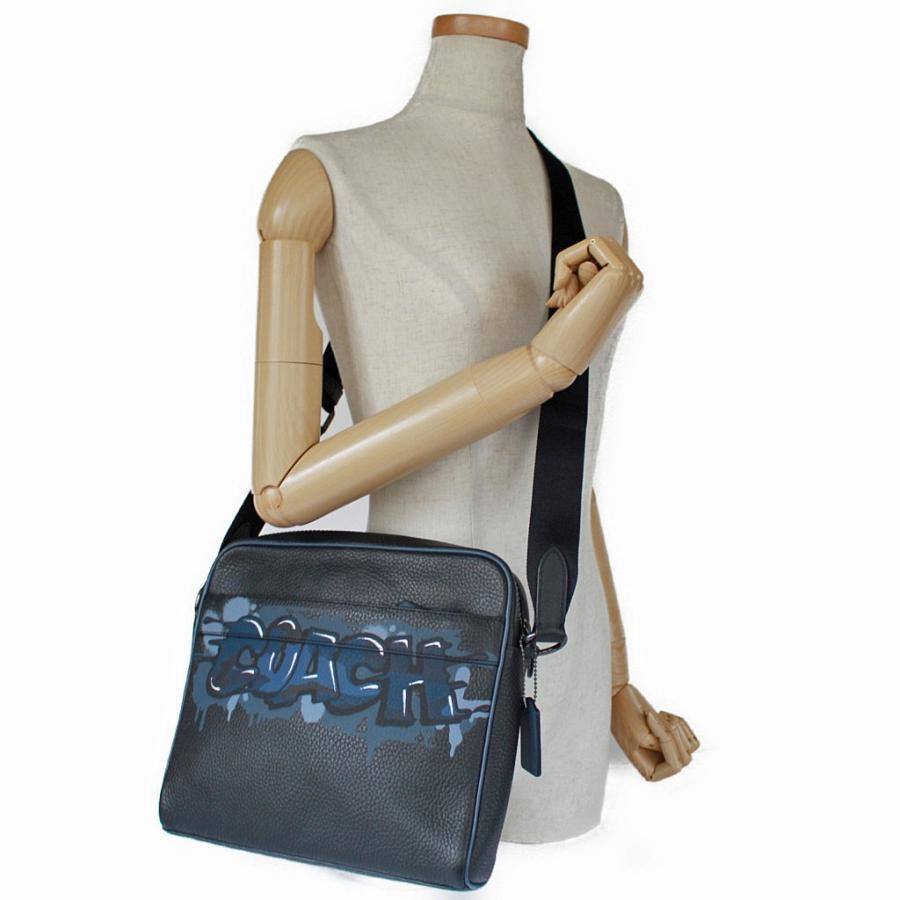 【極美品】COACH メンズ ショルダーバッグ チャールズ ビジネス COACH コーチ メンズ バッグ ショルダーバッグ レザー