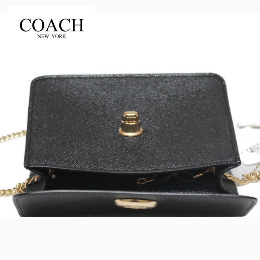 コーチ バッグ ミニショルダーバッグ クロスボディーバッグ ブラック Coach Bowery Leather Turnlock Small Crossbody Shoulder Bag Black | COACH | 04