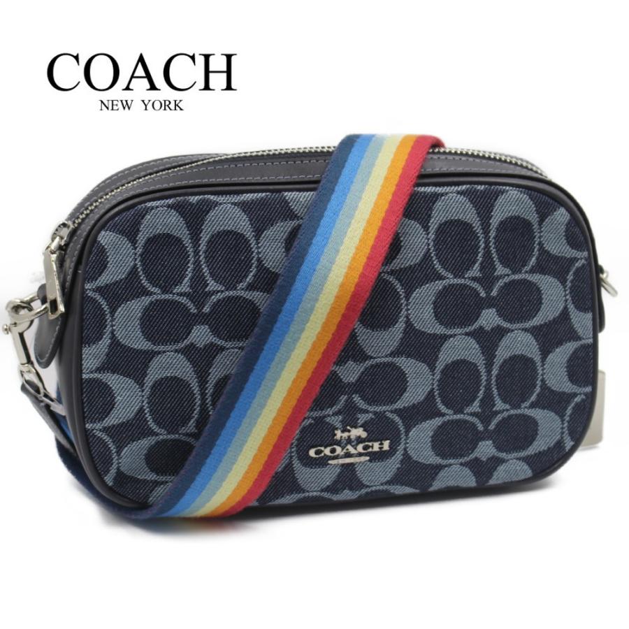 コーチ バッグ ショルダーバッグ ミニポシェット シグネチャー アウトレット COACH ISLA CHAIN CROSSBODY IN SIGNATURE DENIM WITH CHERRY PRINT | COACH | 01