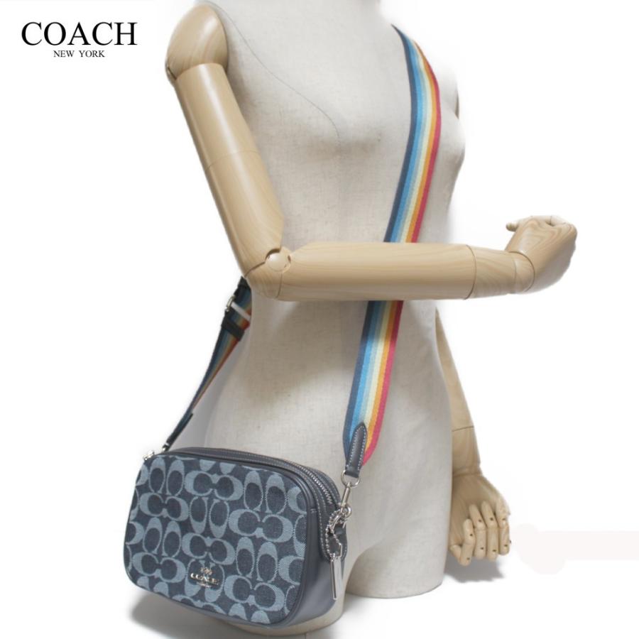 コーチ バッグ ショルダーバッグ ミニポシェット シグネチャー アウトレット COACH ISLA CHAIN CROSSBODY IN SIGNATURE DENIM WITH CHERRY PRINT | COACH | 02