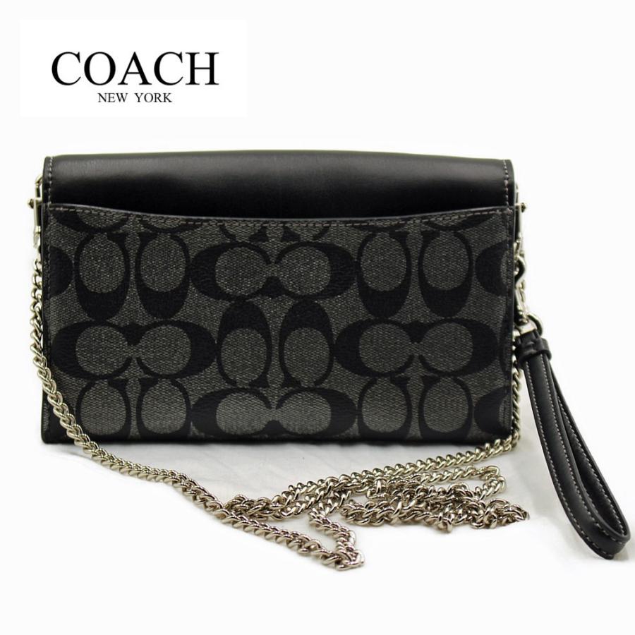 コーチ ショルダーバッグ ミニバッグ ポシェット お財布ショルダー COACH CHAIN CROSSBODY IN SIGNATURE CANVAS | COACH | 04