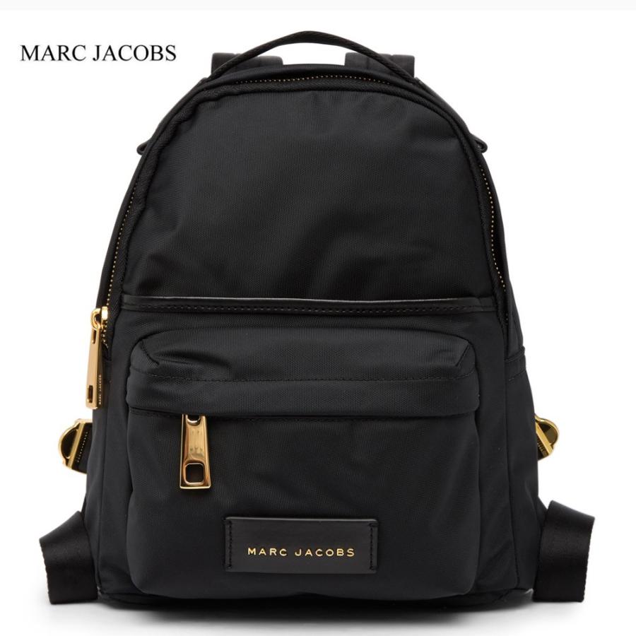 【新品】 バッグ マークジェイコブス リュック BLACK Backpack Small Varsity Nylon Jacobs Marc ブラック バックパック スモール ナイロン リュックサック、デイパック