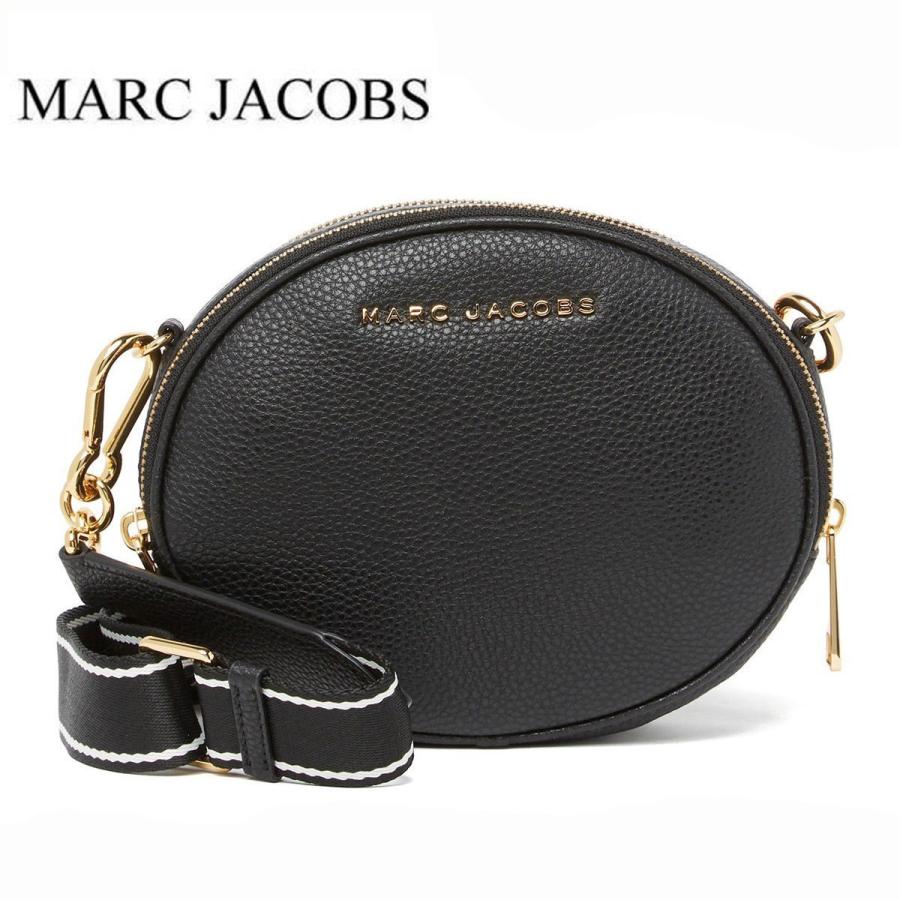 マークジェイコブス バッグ レザー ショルダーバッグ クロスボディバッグ ブラック Marc Jacobs Rewind Oval