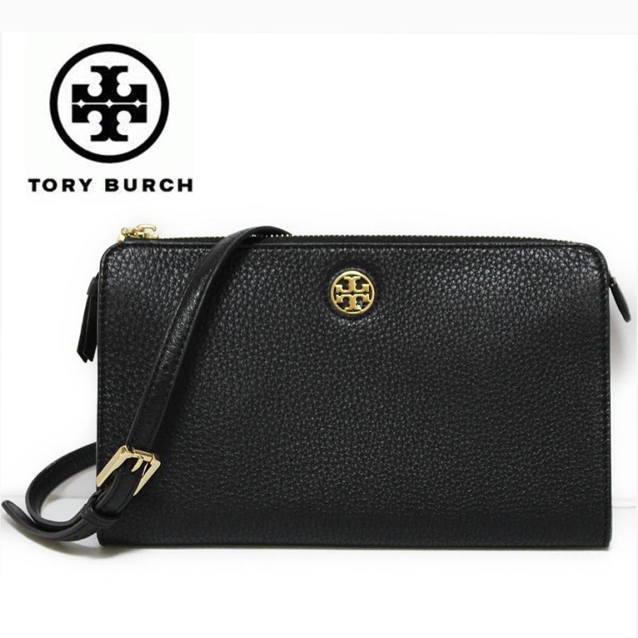 トリーバーチ バッグ ウォレット クロスボディー ショルダーバッグ ブラック Tory Burch BRODY PEBBLED WALLET  CROSSBODY Black :tb49123:モッドストア - 通販 - Yahoo!ショッピング