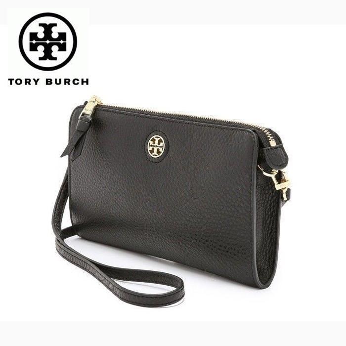 トリーバーチ バッグ ウォレット クロスボディー ショルダーバッグ ブラック Tory Burch BRODY PEBBLED WALLET  CROSSBODY Black :tb49123:モッドストア - 通販 - Yahoo!ショッピング