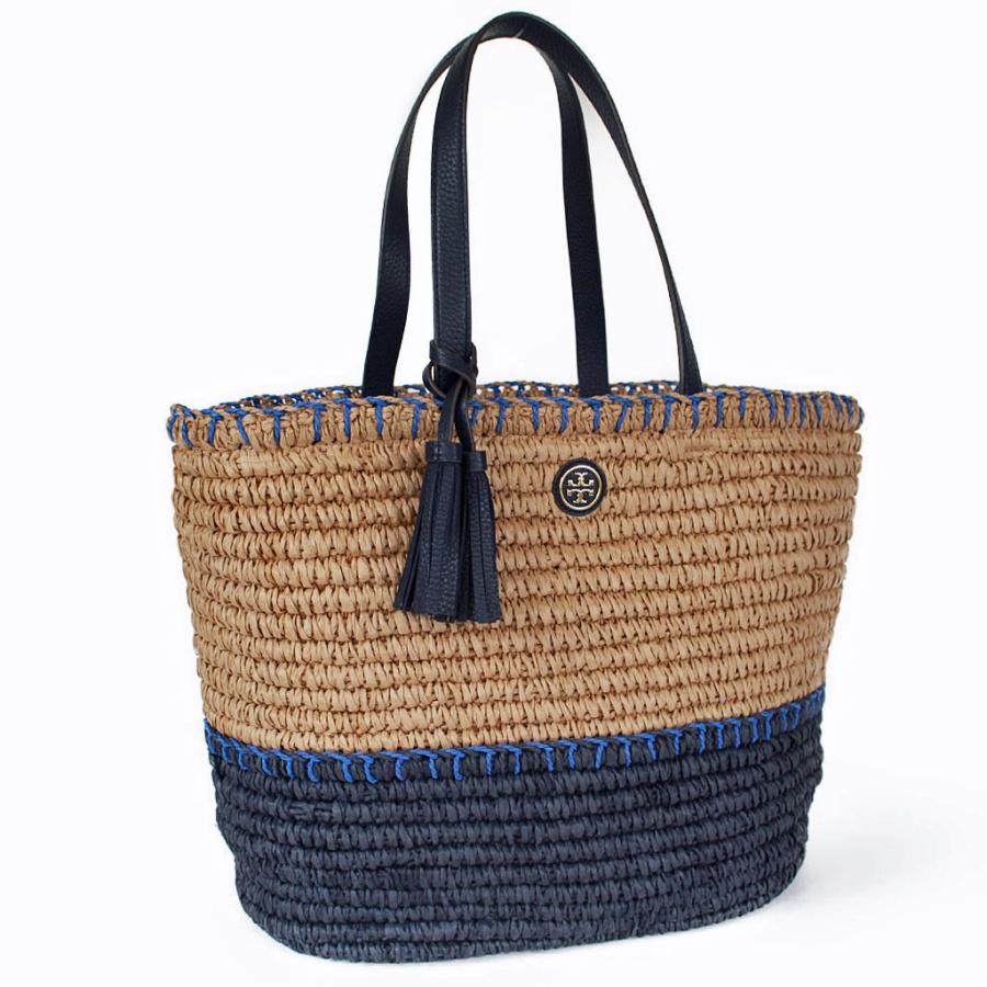 トリーバーチ バッグ かごバッグ トートバッグ タッセル付き Tory Burch STRAW TOTE｜modstore｜02