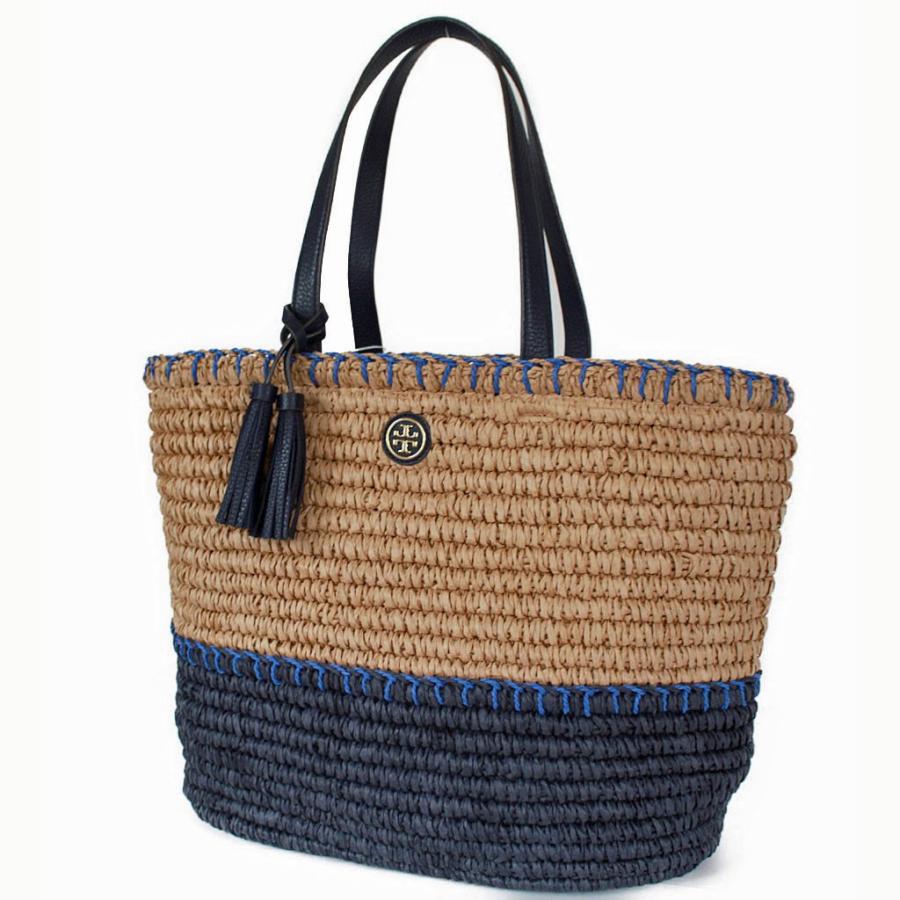 トリーバーチ バッグ かごバッグ トートバッグ タッセル付き Tory Burch STRAW TOTE｜modstore｜03