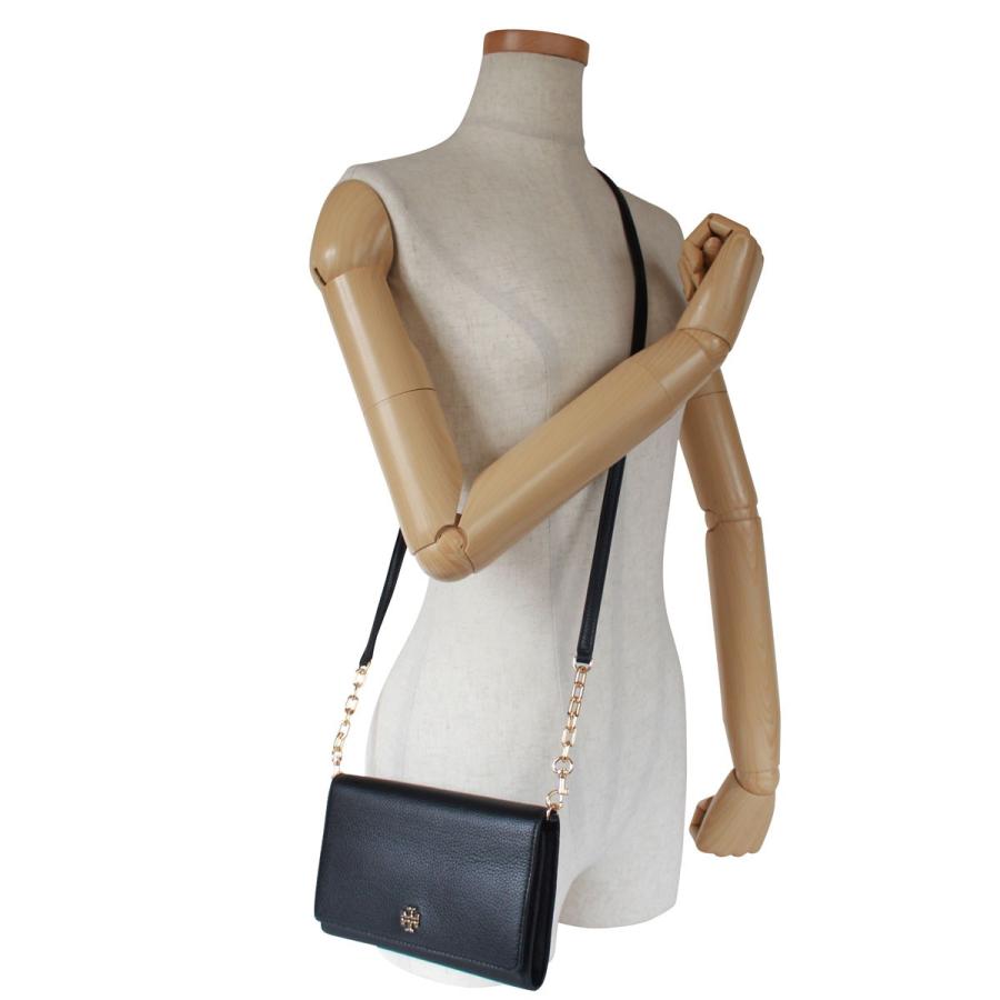 トリーバーチー　Tory Burch ブラックショルダーバッグ　お財布ポシェット Tory Burch - 新品 トリーバーチ TORY BURCH ショルダーバッグ