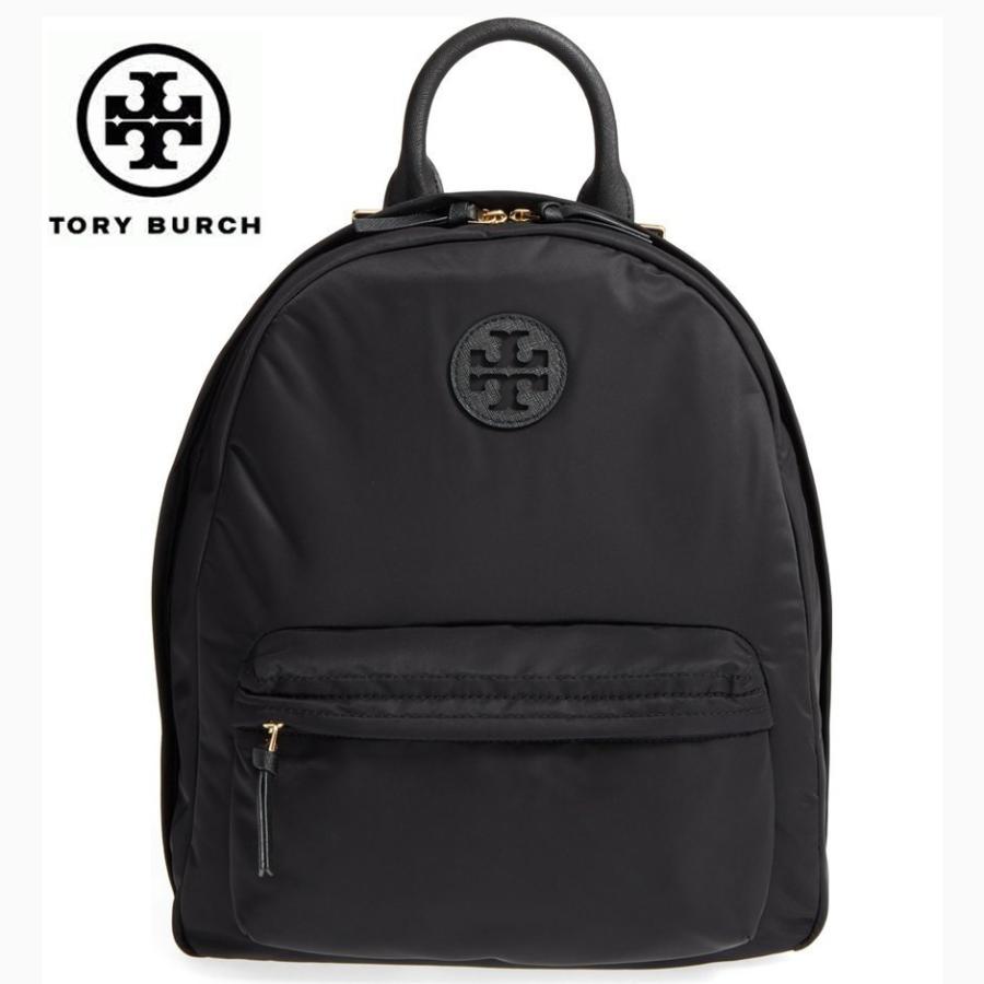 Tory Burch 大人気 ELLA バックパック リュック　ブラック TORY BURCH トリーバーチ ELLA ナイロン バックパック リュック