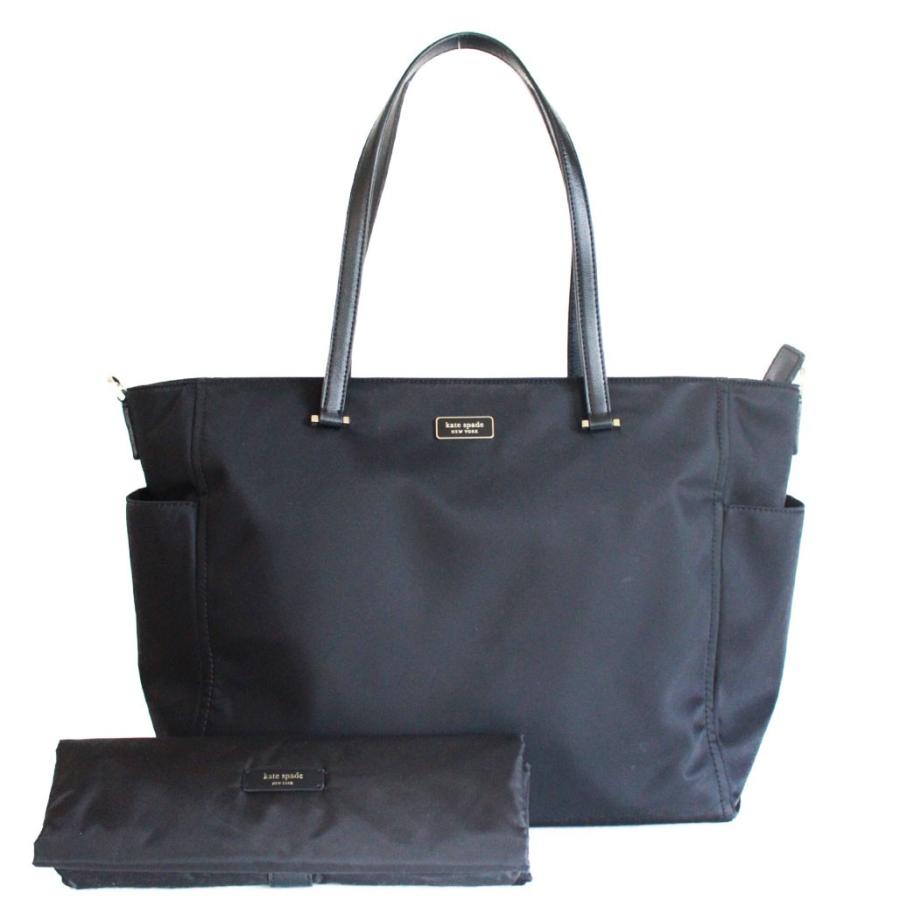 ケイトスペード バッグ ナイロン マザーズバッグ KATE SPADE baby bag dawn ブラック wkru5915モッドストア