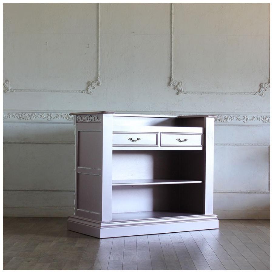 レジカウンター バーテーブル アンティーク 収納 受付カウンター