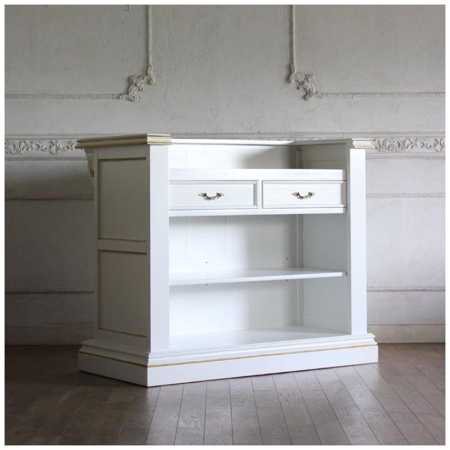 レジカウンター バーテーブル アンティーク 収納 受付カウンター