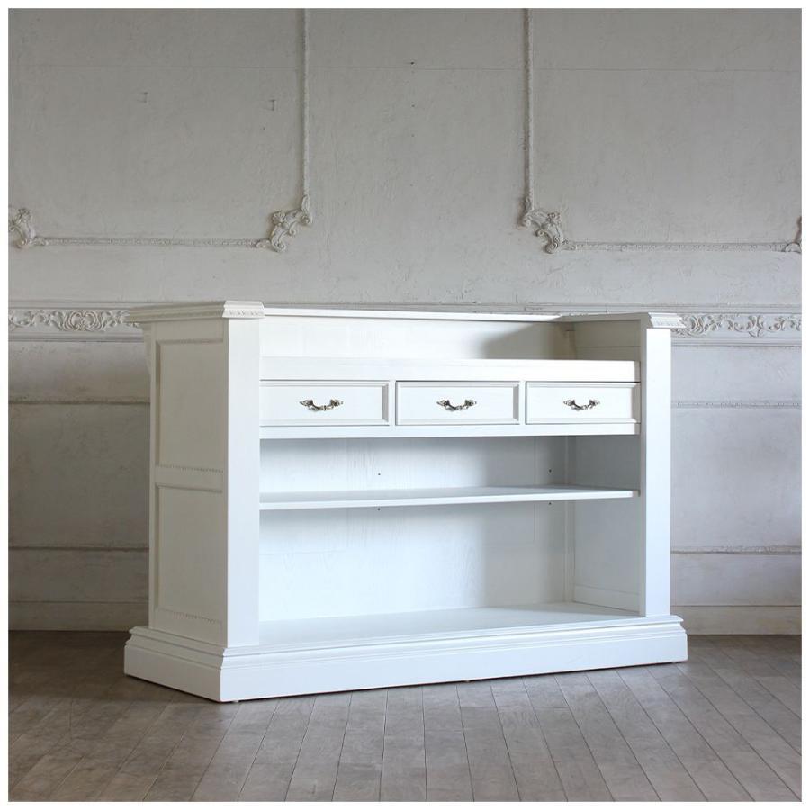 レジカウンター バーテーブル アンティーク 収納 受付カウンター