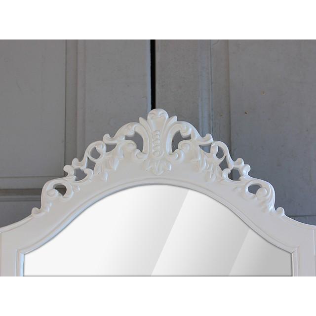 3面鏡 ドレッサー アンティーク ロココ 猫脚 化粧台 ロマンチック