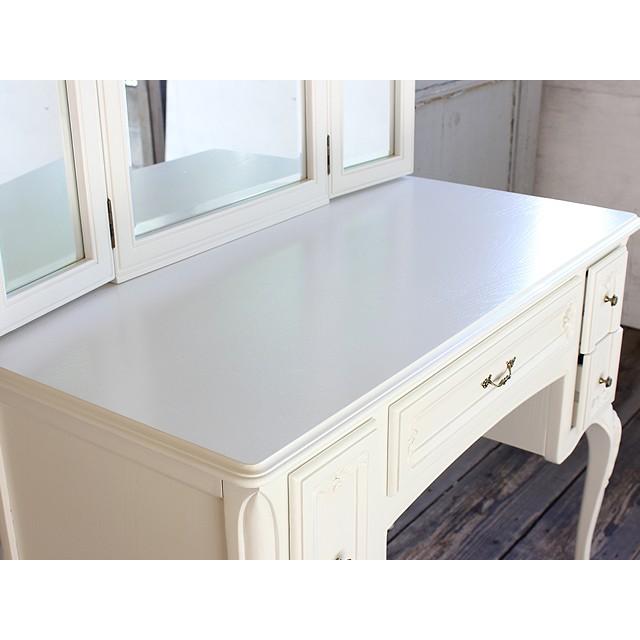 ロココ調　アンティーク　猫足　ドレッサー　三面ミラー 3面鏡 ドレッサー アンティーク ロココ 猫脚 化粧台