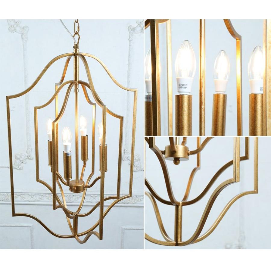 シャンデリア ガラス アンティーク ペンダントライト シーリングライト