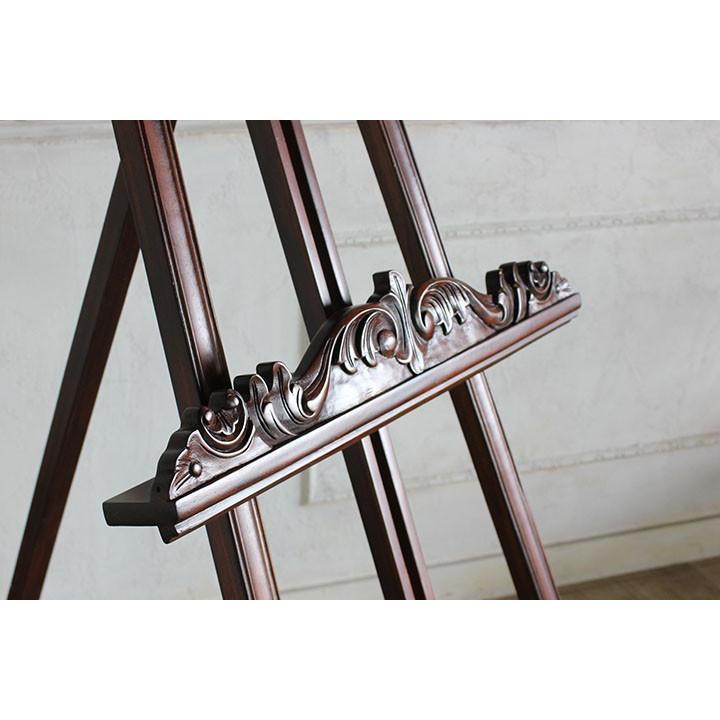 イーゼル アンティーク メニュースタンド mg201 リプロ C 71*20*188 アンティーク モデュロール 天然木