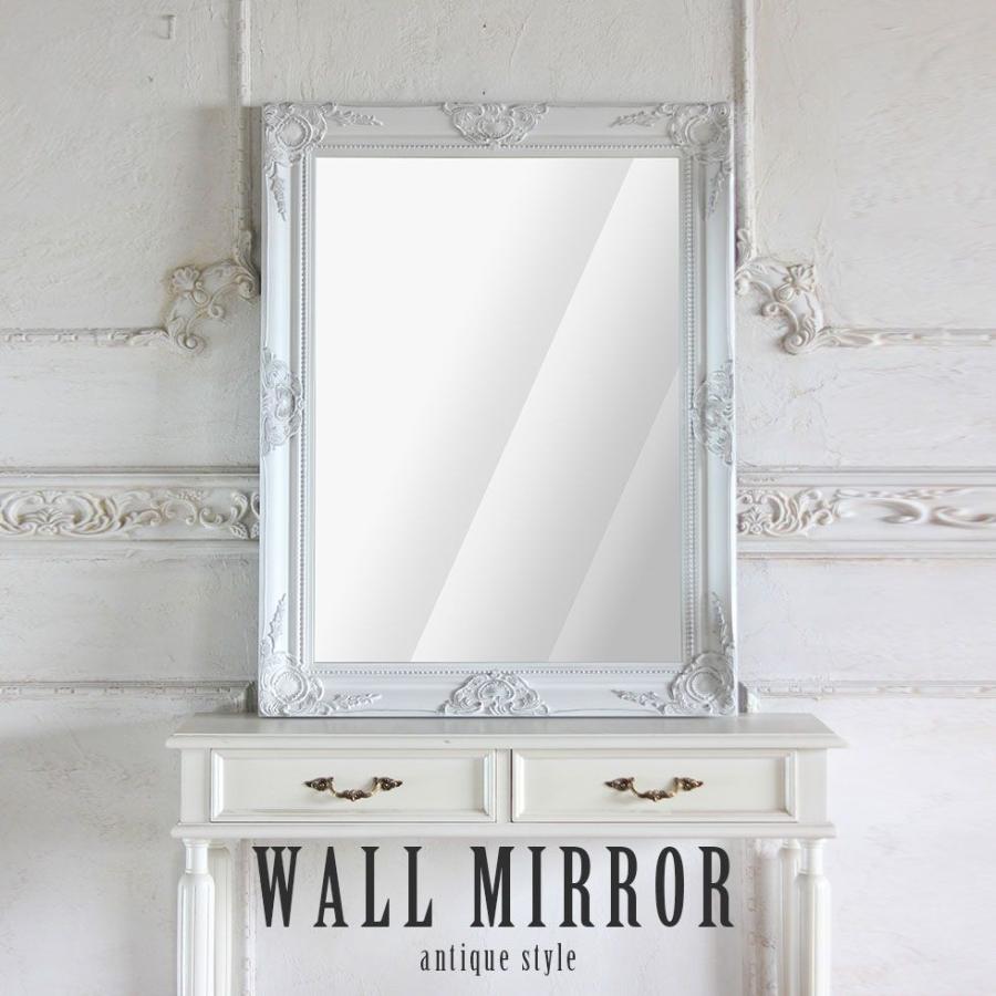M♦アンティーク　ロココ　ウォールミラー　壁掛け鏡　リプロダクト M♢アンティーク ロココ ウォールミラー 壁掛け鏡 リプロダクト