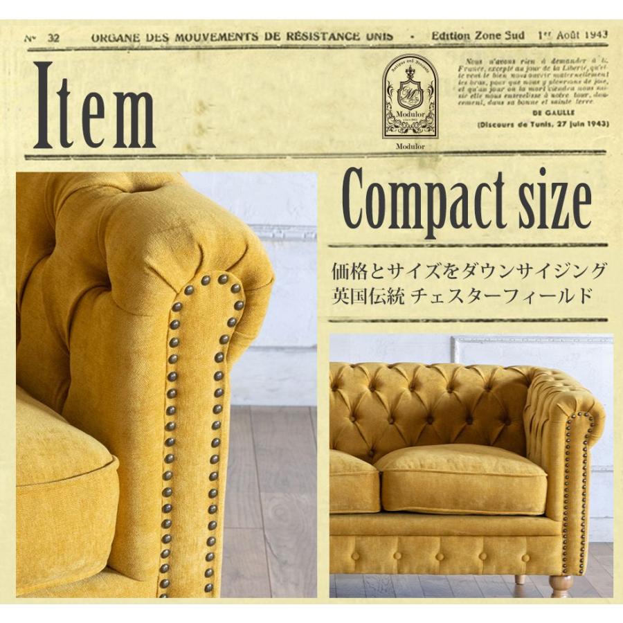 ☆ヴィンテージ品　英国チェスターフィールド本革ダブルソファ☆ チェスターフィールド 2Pソファ 2人掛けソファ 本革張り