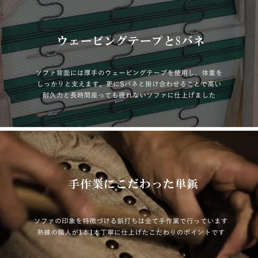 チェスターフィールド ソファ 鋲打ち 英国風 3p アンティーク コンパクト pvc ベルベット ファブリック 布　ヴィンセント 3人掛け vc3 リプロ E 179*78*69 |  | 52