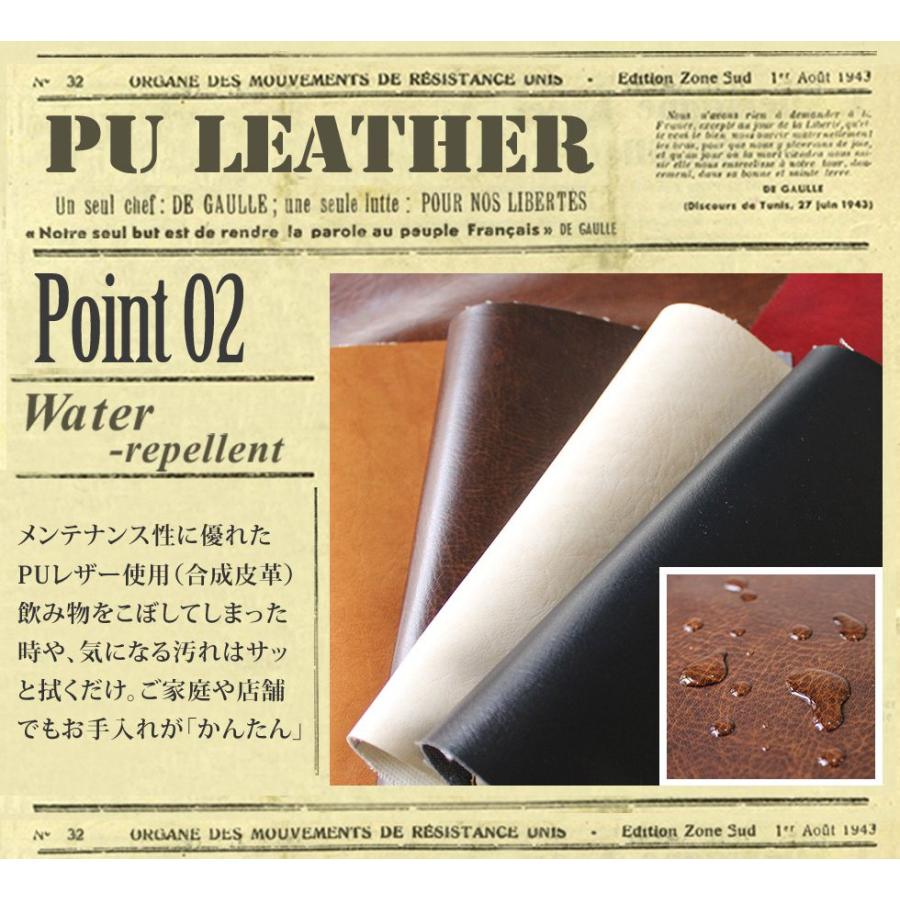 ひろ ヴィンセント ブラウンPUレザー チェスターフィールド ベンチチェア ブラウンPUレザーチェスターフィールドラウンドハイスツール