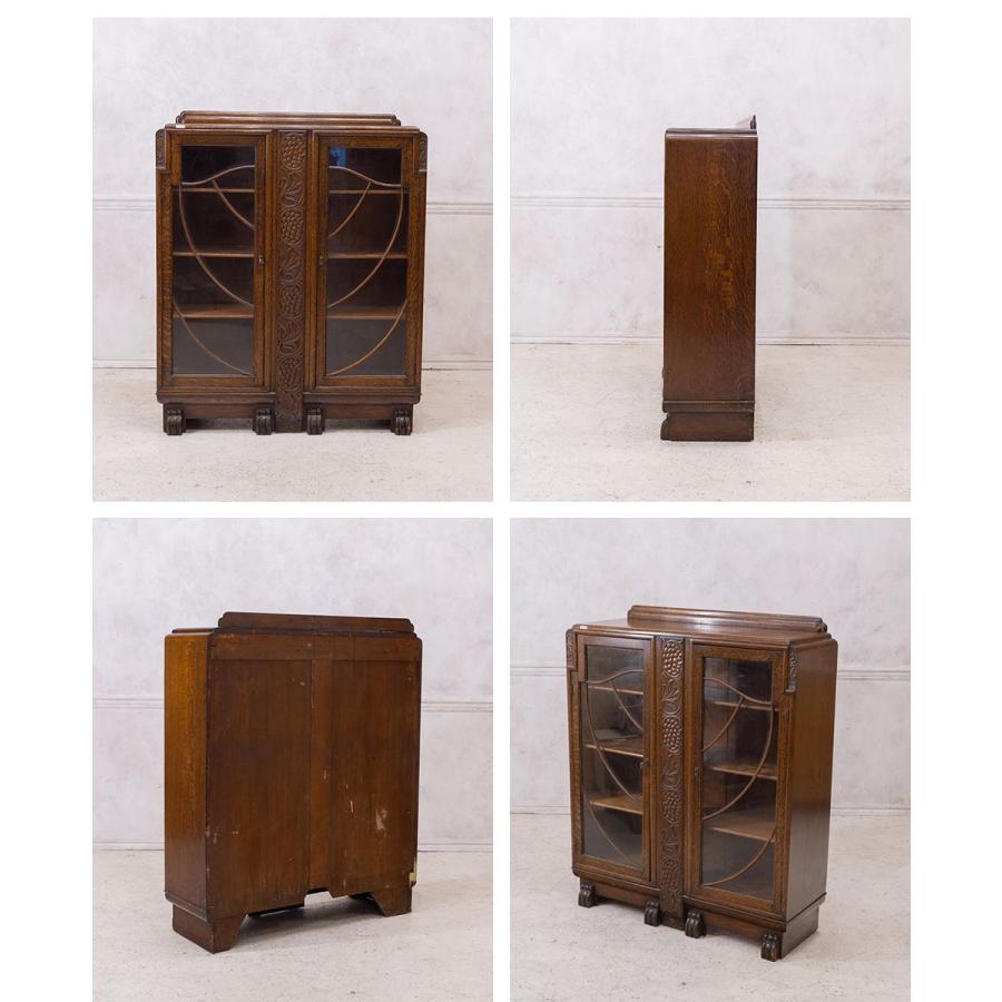 イギリス アンティーク　家具 ブックケース キャビネット 1950年頃 481A イギリス アンティーク 家具 ブックケース キャビネット 1950