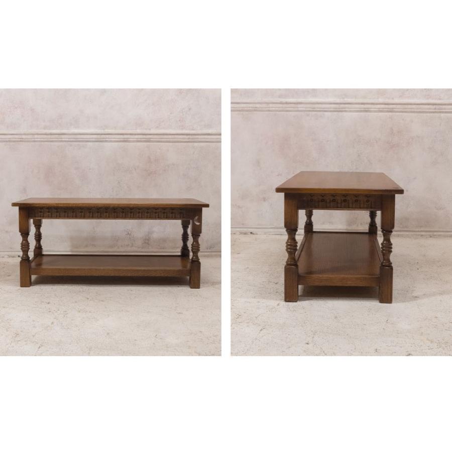 送料無料 アンティーク家具 テーブル ローテーブル ソファテーブル