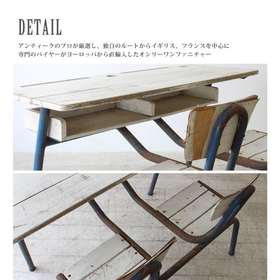 アンティーク家具 机 デスク バタフライ式 ライティング 折りたたみ 